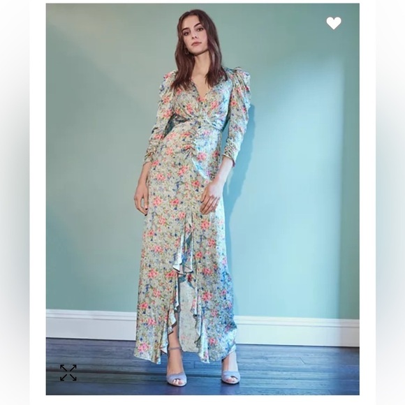 Notes du Nord 🔥Sale🔥silk blend maxi dress. Designed in Denmark 🇩🇰 - Picture 12 of 16